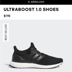 Adidas Ultraboost 1.0, excellent condition, like new